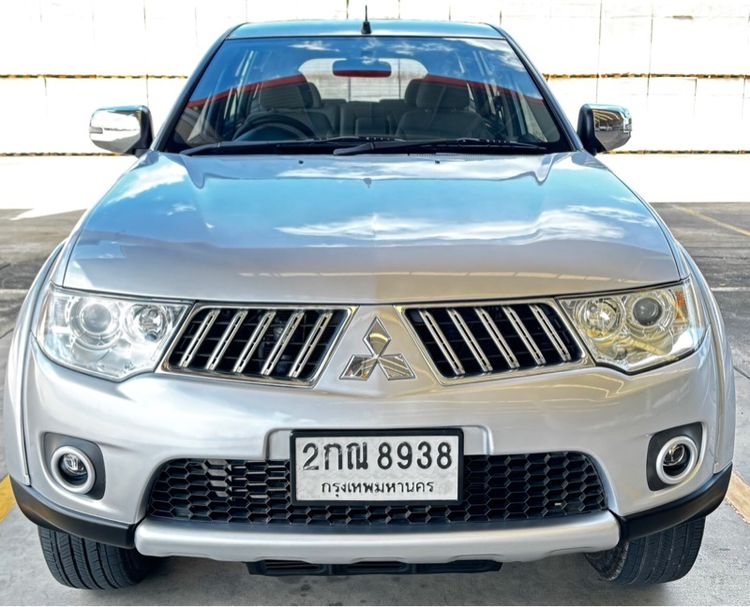 Mitsubishi Pajero Sport 2013 2.5 GLS Van ดีเซล ไม่ติดแก๊ส เกียร์อัตโนมัติ บรอนซ์เงิน รูปที่ 2