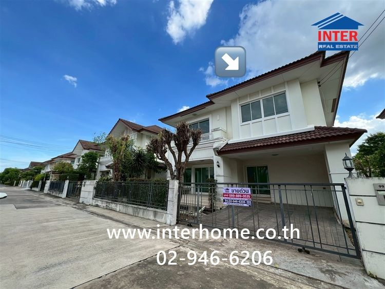 บ้านเดี่ยว 2 ชั้น 72.6 ตร.ว. หมู่บ้านเดอะเซนโทร รัตนาธิเบศร์ ถนนรัตนาธิเบศร์ ถนนบางกรวย-ไทรน้อย บางใหญ่ นนทบุรี