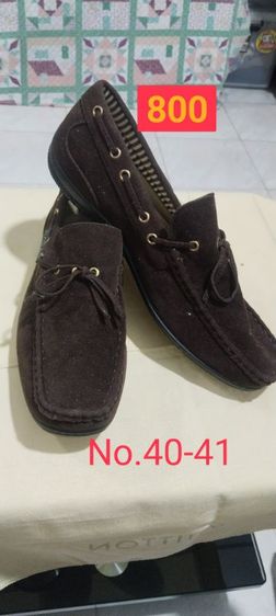 รองเท้าสีน้ำตาล polo