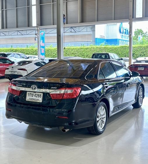 Toyota 2013 Sedan เบนซิน ไม่ติดแก๊ส เกียร์อัตโนมัติ ดำ รูปที่ 4