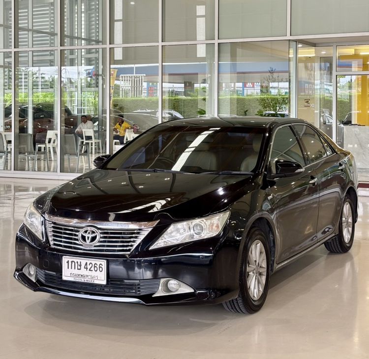 Toyota 2013 Sedan เบนซิน ไม่ติดแก๊ส เกียร์อัตโนมัติ ดำ รูปที่ 3