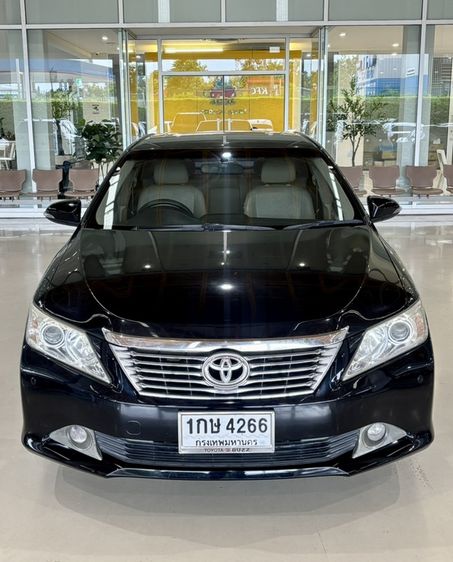 Toyota 2013 Sedan เบนซิน ไม่ติดแก๊ส เกียร์อัตโนมัติ ดำ รูปที่ 2
