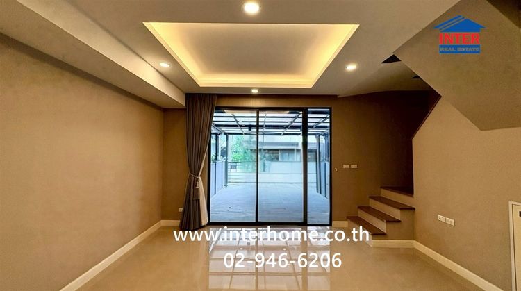 ทาวน์เฮ้าส์ 2 ชั้น 22.2 ตร.ว. หมู่บ้านพลีโน่ รามอินทรา – จตุโชติ ซอยกาญจนาภิเษก3 ถนนไทยรามัญ ถนนกาญจนาภิเษก เขตคลองสามวา กรุงเทพมหานคร รูปที่ 3