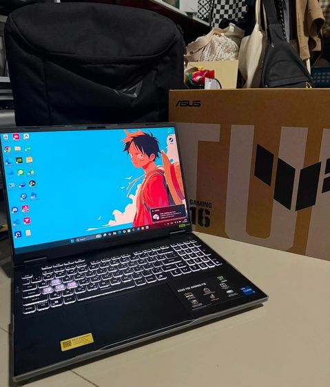 Notebook Notebook Asus TUF Gaming F16 FX608JMR-RV121W RTX4060 เหมือนได้มือหนึ่ง ประกันยาวๆ  เล่นเกม ทำงานอื่นๆ รูปที่ 6