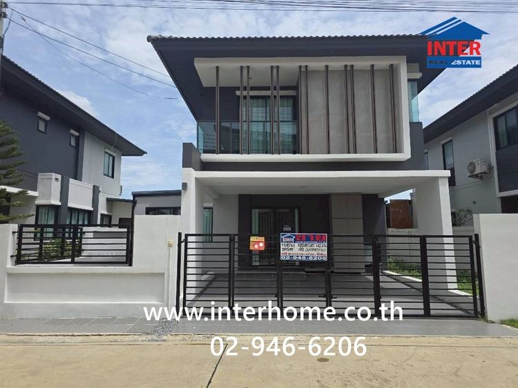 บ้านเเฝด 2 ชั้น 39.9 ตร.ว. หมู่บ้านเอ็นซีออนกรีน ปาล์ม พาร์ค1 ซอยลำลูกกา71 ถนนลำลูกกา ถนนรังสิต-นครนายก ลำลูกกา ปทุมธานี รูปที่ 3