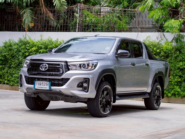 Toyota Hilux Revo 2020 Double Cab Prerunner 2x4 2.4 Rocco Pickup ดีเซล ไม่ติดแก๊ส เกียร์อัตโนมัติ เทา รูปที่ 3