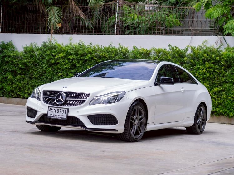 Mercedes-Benz E-Class 2014 E200 Sedan เบนซิน ไม่ติดแก๊ส เกียร์อัตโนมัติ ขาว รูปที่ 3