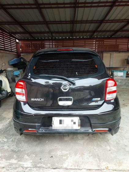 Nissan March 2012 1.2 V Sedan เบนซิน ไม่ติดแก๊ส เกียร์อัตโนมัติ ม่วง รูปที่ 3