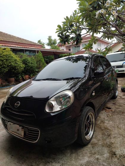 Nissan March 2012 1.2 V Sedan เบนซิน ไม่ติดแก๊ส เกียร์อัตโนมัติ ม่วง รูปที่ 2
