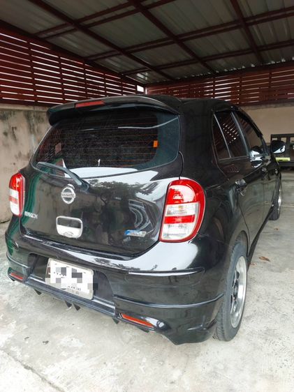 Nissan March 2012 1.2 V Sedan เบนซิน ไม่ติดแก๊ส เกียร์อัตโนมัติ ม่วง รูปที่ 4