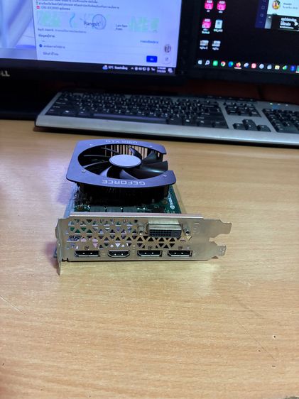 การ์ดจอ NVIDIA GeForce GTX 1060 3GB DDR5  192 bit ใช้ไฟเลี้ยง 6 pin รูปที่ 6