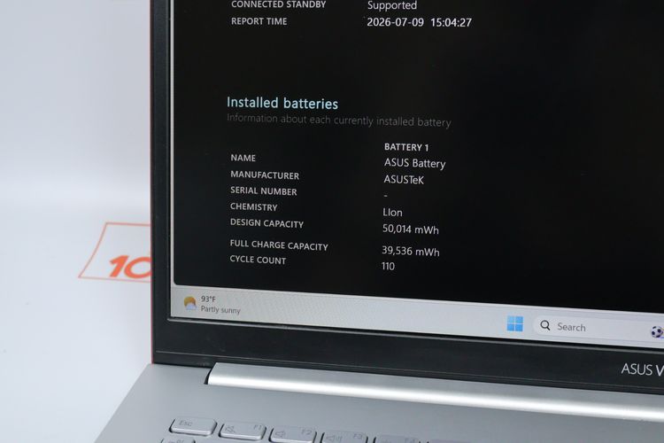 ASUS VIVOBOOK S15 RYZEN 5 4500U RAM8.512GB รูปที่ 3