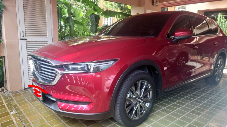 รถ Mazda CX-8 2.5 SP สี แดง