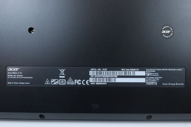 ACER NITRO V 15 Ryzen 7 170.RTX5060 RAM16.1TB รูปที่ 11