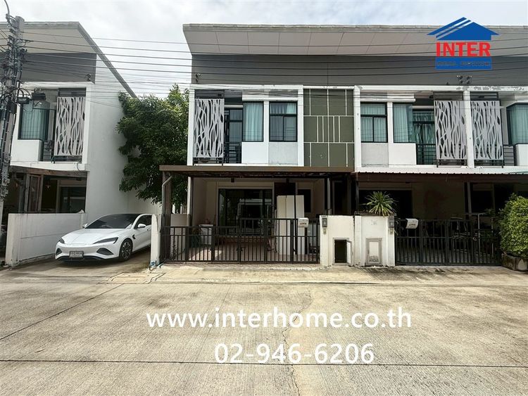 ทาวน์เฮ้าส์ 2 ชั้น 20.7 ตร.ว. หมู่บ้านเดอะทรัสต์ ราชพฤกษ์-รัตนาธิเบศร์2 ซอยโยธาธิการ นนทบุรี2023 ถนนราชพฤกษ์ ปากเกร็ด นนทบุรี