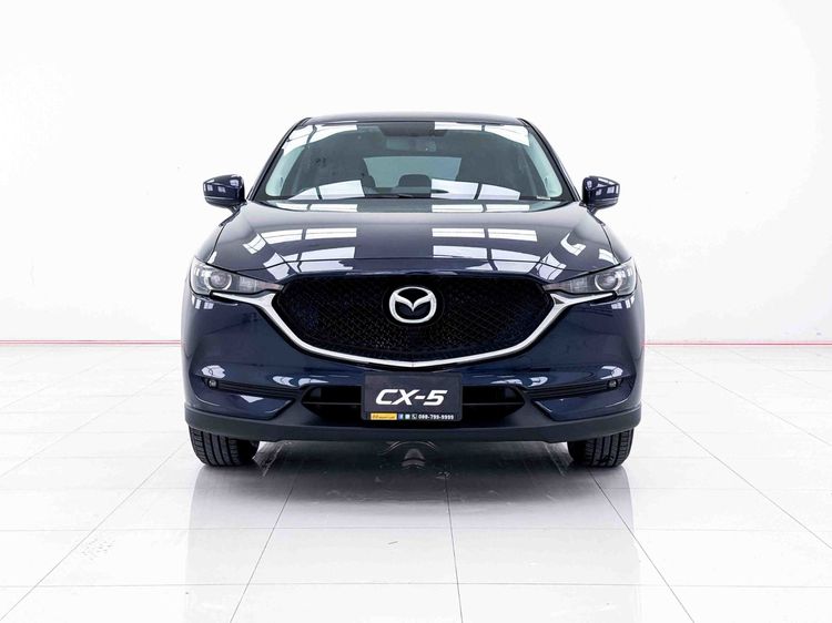 Mazda CX-5 2019 2.0 C Utility-car เบนซิน ไม่ติดแก๊ส เกียร์อัตโนมัติ น้ำเงิน รูปที่ 3