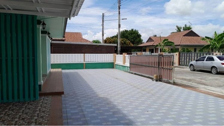 มีบางส่วน ขายบ้านเดี่ยวชั้นเดียว หลังมุม โครงการบ้านนนทวรรณ จังหวัดระยอง ทำเลดี เดินทางสะดวก รูปที่ 3