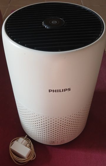 เครื่องฟอกอากาศ Phillips AC0820 กับ พัดลม 18นิ้ว hatari