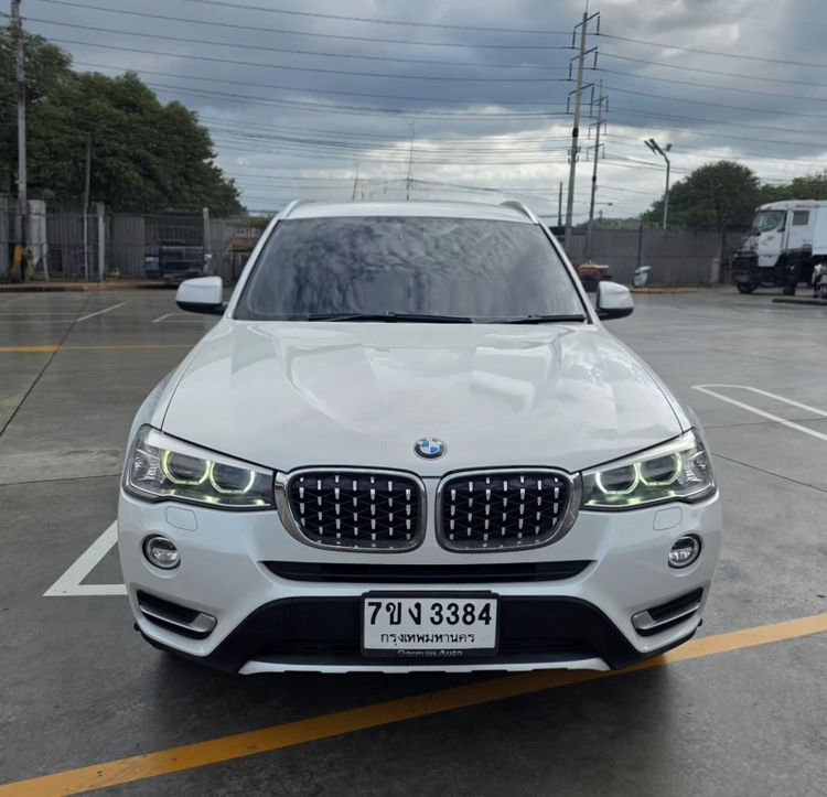 BMW X3 2017 2.0 xDrive20d 4WD Utility-car ดีเซล เกียร์อัตโนมัติ ขาว รูปที่ 3