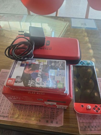 ขายเครื่องเกม Nintendo switch oled อุปกรณ์ ครบชุด แถมเกม 3 แผ่น รูปที่ 2