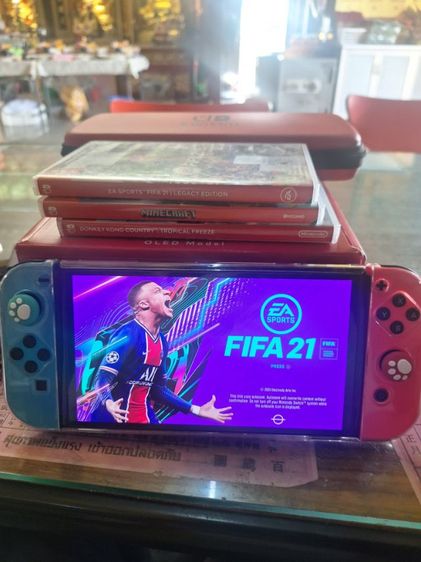 ขายเครื่องเกม Nintendo switch oled อุปกรณ์ ครบชุด แถมเกม 3 แผ่น รูปที่ 11