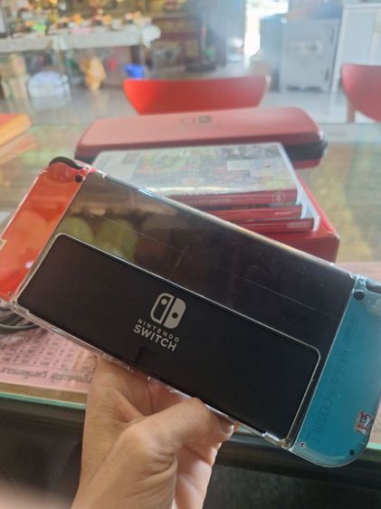 ขายเครื่องเกม Nintendo switch oled อุปกรณ์ ครบชุด แถมเกม 3 แผ่น รูปที่ 8