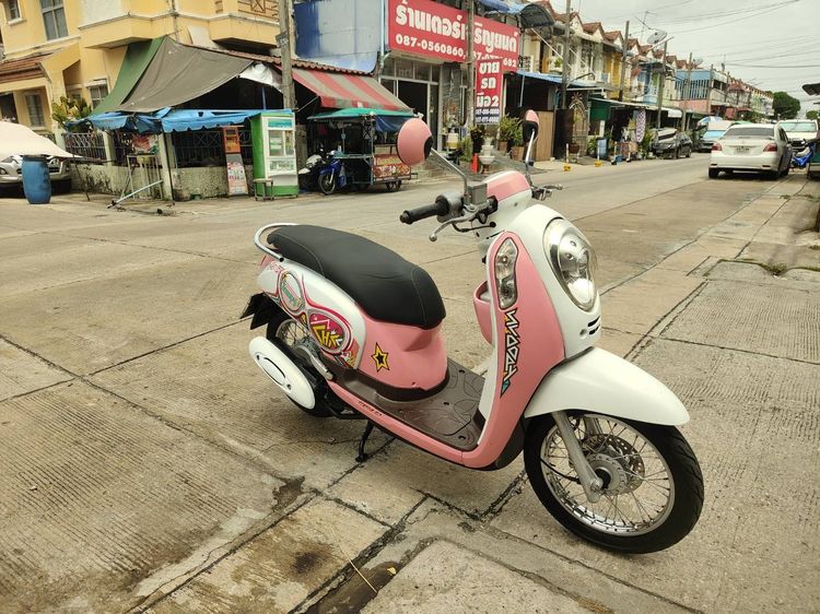 🛵ยังไงก็ขาย SCOOPY-i ปี 56 เครื่องดี สีสวย สตาร์ทมือ เล่มชุดโอนครบ+เปลี่ยนถ่ายน้ำมันเครื่องฟรี ส่งฟรี30 ก.ม รูปที่ 5