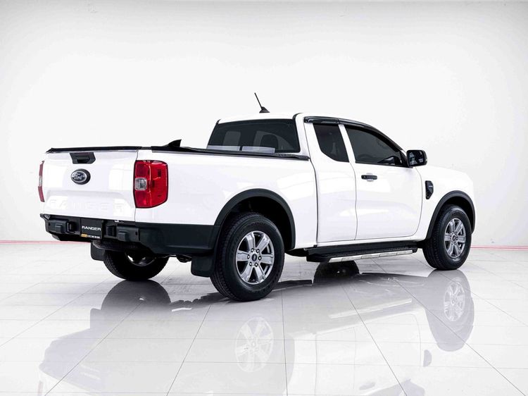 Ford Ranger 2023 2.0 Hi-Rider XL+ Pickup ดีเซล ไม่ติดแก๊ส เกียร์ธรรมดา ขาว รูปที่ 4