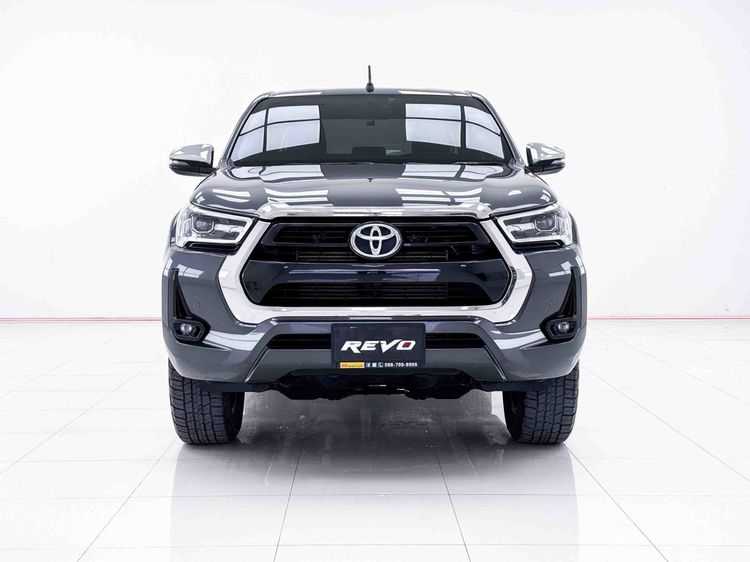 Toyota Hilux Revo 2022 2.4 Prerunner High Pickup ดีเซล ไม่ติดแก๊ส เกียร์ธรรมดา เทา รูปที่ 3