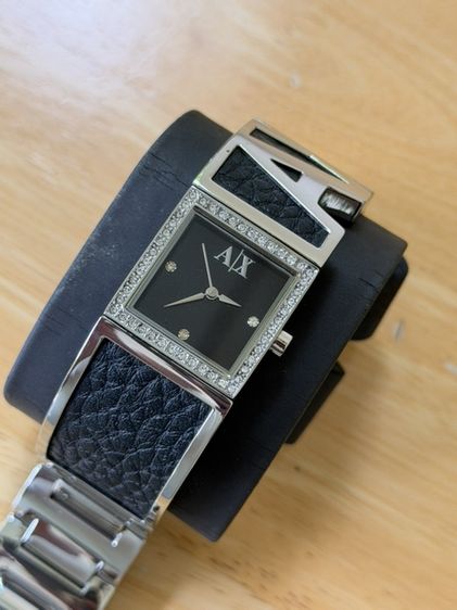 AlX Armani Exchange นาฬิกากำไลสำหรับผู้หญิง รุ่น AX4050 Quartz Watch รูปที่ 9