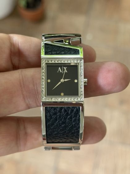 AlX Armani Exchange นาฬิกากำไลสำหรับผู้หญิง รุ่น AX4050 Quartz Watch รูปที่ 12