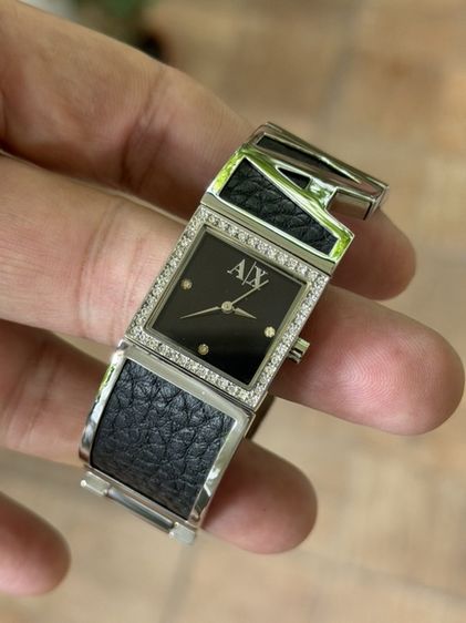 AlX Armani Exchange นาฬิกากำไลสำหรับผู้หญิง รุ่น AX4050 Quartz Watch รูปที่ 13