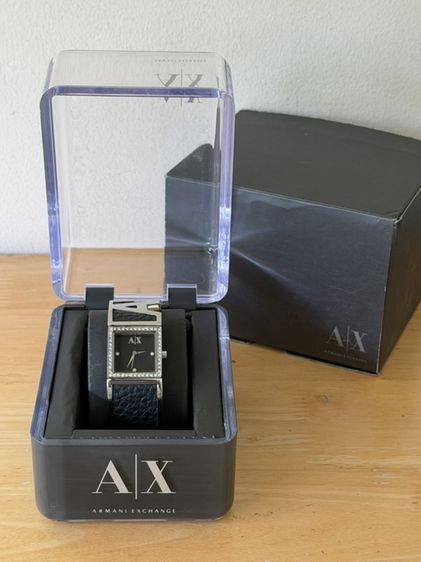 AlX Armani Exchange นาฬิกากำไลสำหรับผู้หญิง รุ่น AX4050 Quartz Watch รูปที่ 3