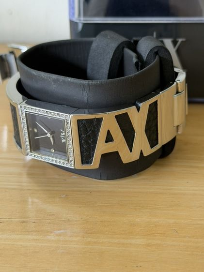 AlX Armani Exchange นาฬิกากำไลสำหรับผู้หญิง รุ่น AX4050 Quartz Watch รูปที่ 7