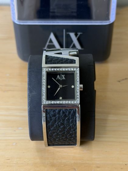 AlX Armani Exchange นาฬิกากำไลสำหรับผู้หญิง รุ่น AX4050 Quartz Watch รูปที่ 4