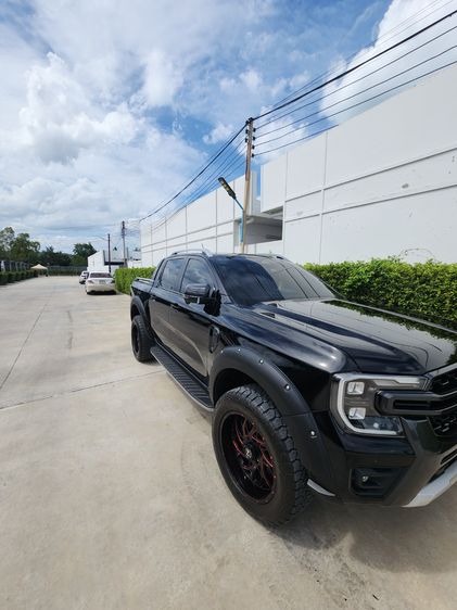 รถ Ford Ranger 2.0 Bi-Turbo 4WD Wildtrak สี ดำ