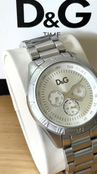 อื่นๆ เงิน DG DOLCE GABBANA Chronograph 46 mm Men’s Watch รุ่น Chamonix DW0651