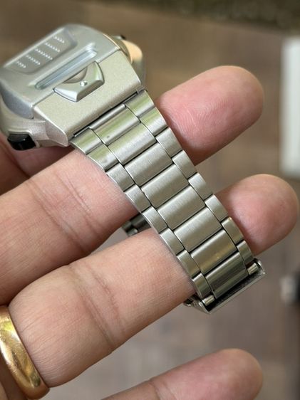 SEIKO SBJS001 Silver Voice digital Hard Rex Bracelet type Men's Watch รูปที่ 11