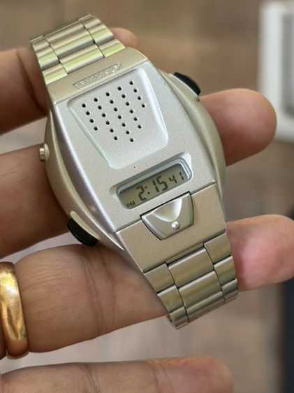 SEIKO SBJS001 Silver Voice digital Hard Rex Bracelet type Men's Watch รูปที่ 10