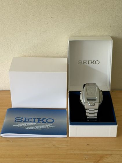 SEIKO SBJS001 Silver Voice digital Hard Rex Bracelet type Men's Watch รูปที่ 2
