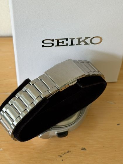 SEIKO SBJS001 Silver Voice digital Hard Rex Bracelet type Men's Watch รูปที่ 7