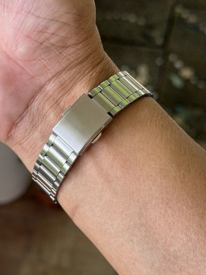 SEIKO SBJS001 Silver Voice digital Hard Rex Bracelet type Men's Watch รูปที่ 17