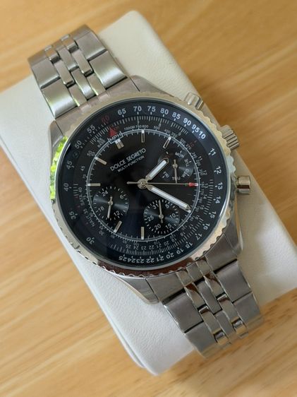 DOLCE SEGRETO Chronograph Men’s Watch Black Dial รุ่น MBR100BK รูปที่ 8