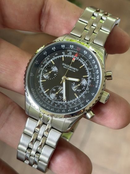 DOLCE SEGRETO Chronograph Men’s Watch Black Dial รุ่น MBR100BK รูปที่ 10