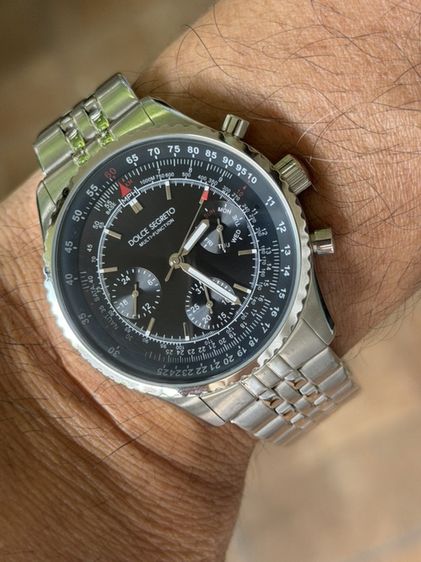 DOLCE SEGRETO Chronograph Men’s Watch Black Dial รุ่น MBR100BK รูปที่ 18