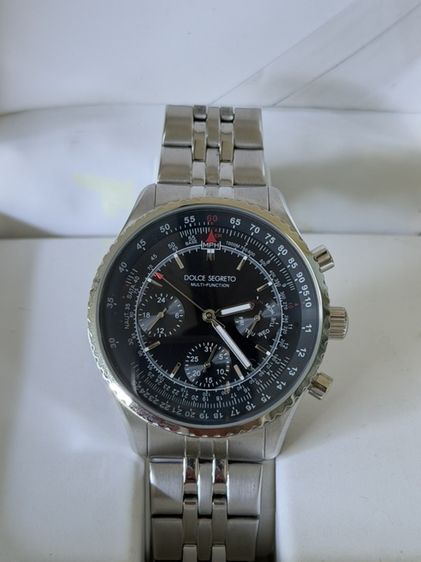 DOLCE SEGRETO Chronograph Men’s Watch Black Dial รุ่น MBR100BK รูปที่ 4