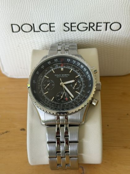 DOLCE SEGRETO Chronograph Men’s Watch Black Dial รุ่น MBR100BK รูปที่ 6