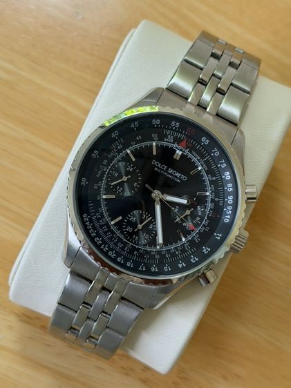 อื่นๆ ดำ DOLCE SEGRETO Chronograph Men’s Watch Black Dial รุ่น MBR100BK