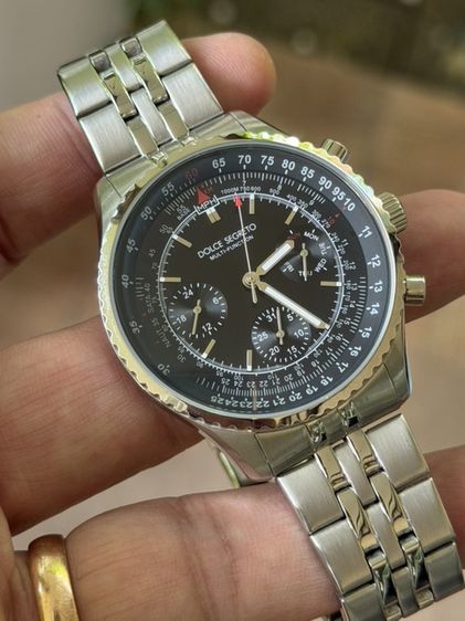 DOLCE SEGRETO Chronograph Men’s Watch Black Dial รุ่น MBR100BK รูปที่ 11
