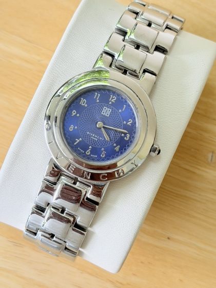 อื่นๆ น้ำเงิน GIVENCHY Analog Quartz Women Rare Blue Dial Arabia Vintage 122089591